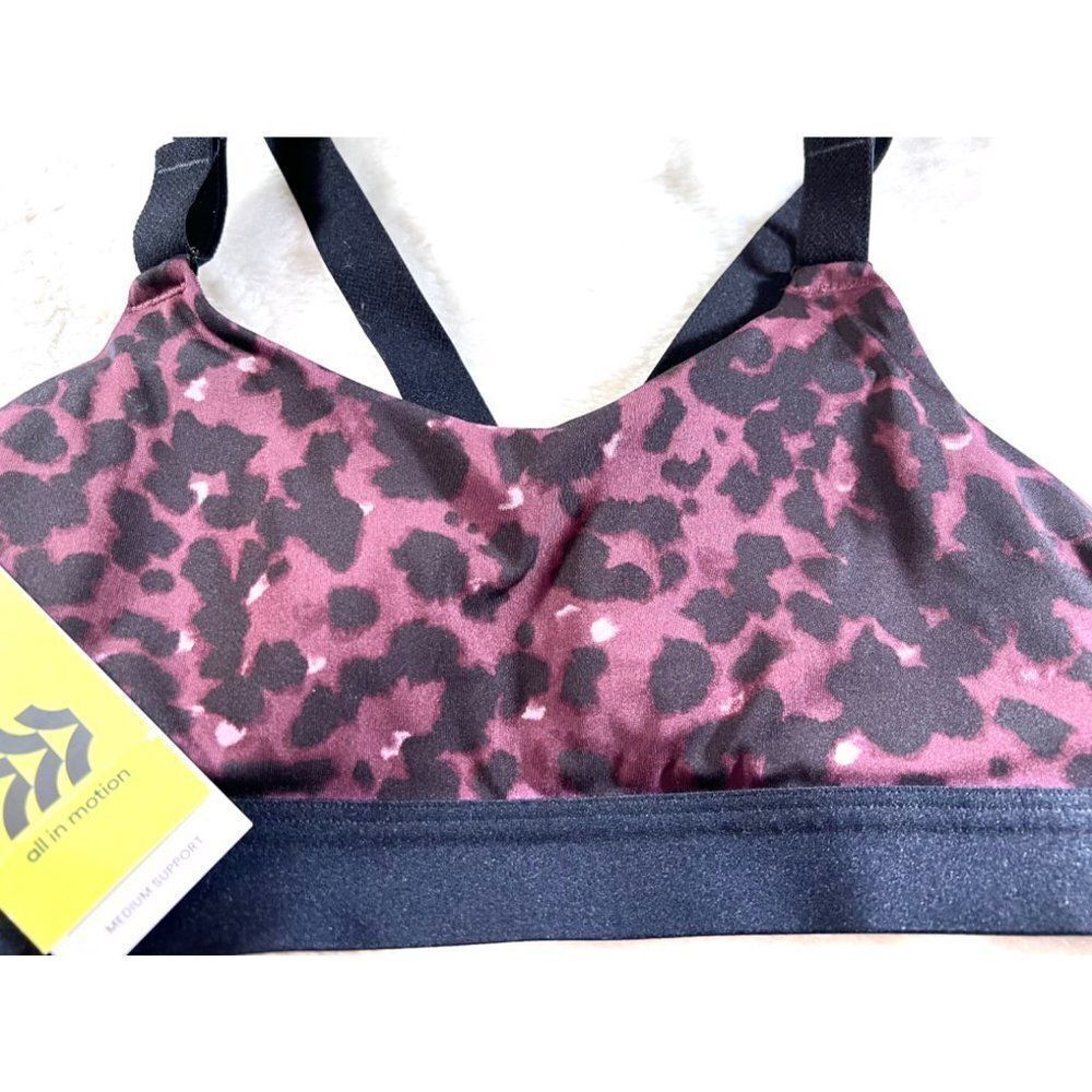 Leopard All in Motion Size‎ Small Sports Bra NWT